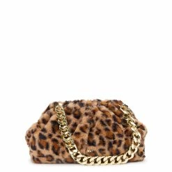 Besorgen 💯 DKNY Schultertasche Gold/leopard 😍