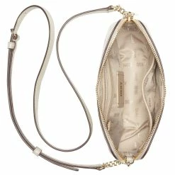 Aktion 💯 DKNY Umhängetasche Dome Croco Prägung Gold/stein 👏 -Secrid-shop 0755405878241 0755405878241 2