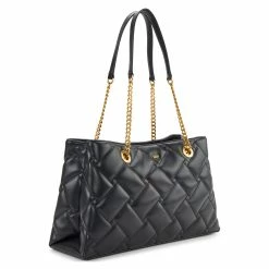 Billig 🎁 DKNY Tote Bag Gold/schwarz 🔥 -Secrid-shop 0755405881173 0755405881173 2