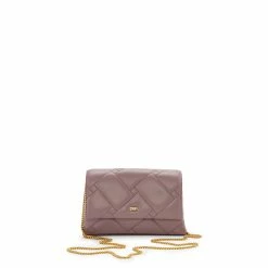 Bester Verkauf 👏 DKNY Clutch Umhängetasche Gold/altrosa 🛒