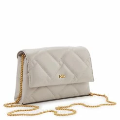 Blitzangebot 🌟 DKNY Clutch Umhängetasche Gold/stein 😀 -Secrid-shop 0755405881470 0755405881470 2