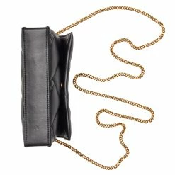 Bestpreis 🥰 DKNY Clutch Umhängetasche Gold/schwarz ⌛ -Secrid-shop 0755405881487 0755405881487 3