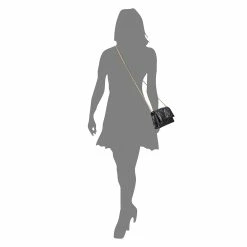 Bestpreis 🥰 DKNY Clutch Umhängetasche Gold/schwarz ⌛ -Secrid-shop 0755405881487 0755405881487 5