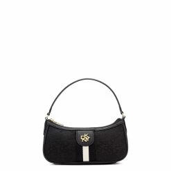 Bester Verkauf 🧨 DKNY Handtasche Baguette Logo Schwarz 👏