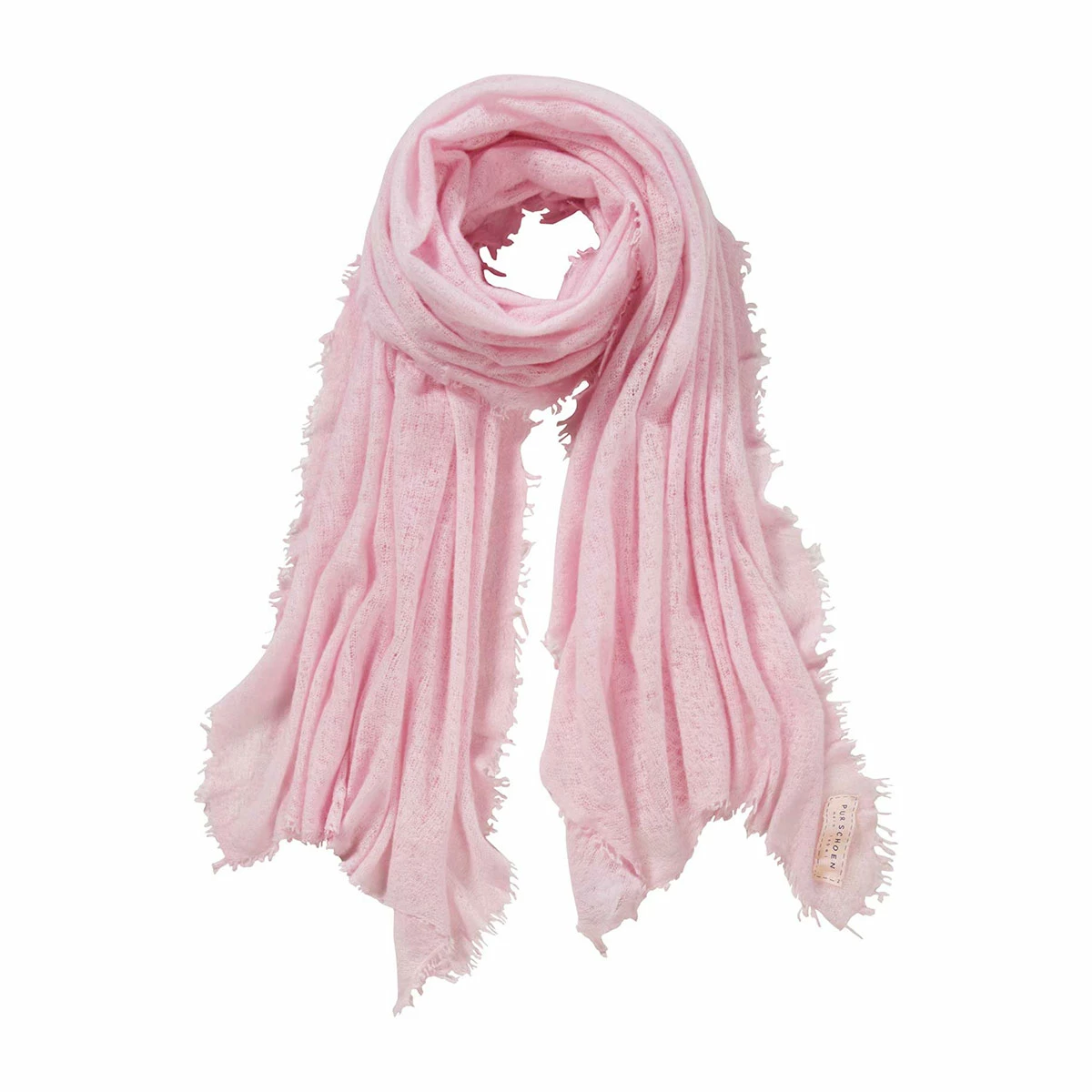 Brandneu ⭐ Purschoen Schal 85x195 Cm Puder Rose ⭐ 5 Brandneu ⭐ Purschoen Schal 85x195 Cm Puder Rose ⭐ – Bild 5