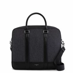 Billig ❤️ Le Tanneur Aktentasche Grau Meliert 😀