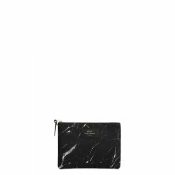 Aktion 🔥 Wouf Pouch L Black Marble 🧨