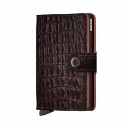Secrid-shop 9 Rabatt 🌟 Secrid Miniwallet Nile Brown 🎁