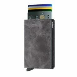 Besorgen 🔥 Secrid Slimwallet Vintage Grey/black 💯 -Secrid-shop 8718215285991 8718215285991 2
