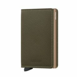 Am billigsten 🔔 Secrid Slimwallet Saffiano Olive 🎉